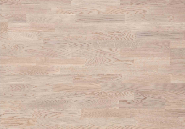 Паркетная доска Focus Floor Дуб Ostro White Matt 3s / Остро Уайт Матт 3s
